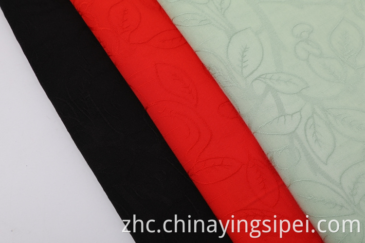 便宜的批发100%人造丝花卉透气jacquard面料 Cheap Wholesale 100%Rayon Floral Breathable Jacquard Fabric